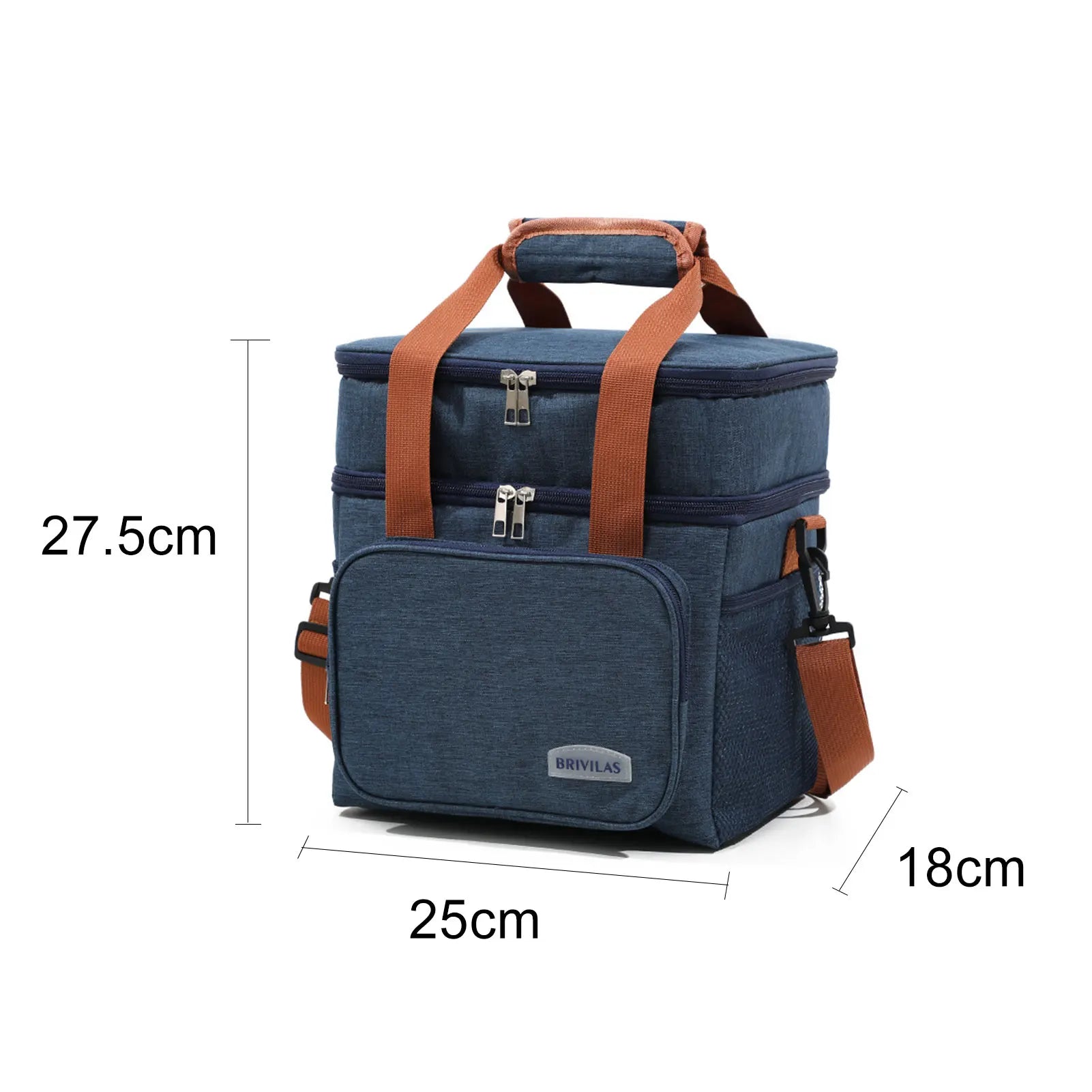Portable Handheld Insulated Lunch Bag Oxford Cloth Fabric Easy to Carry Lunch Bag for Outdoor Camping Hiking Peaceful Pleasures Health and Wellness