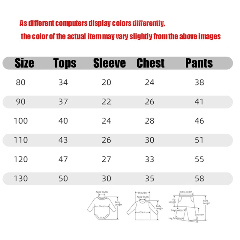 Cotton Kids Pajama Set | Toddler Long Sleeve Cartoon Nightwear