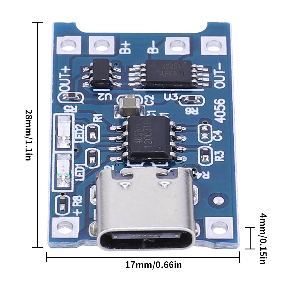 1-20PCS Type-c/Micro/Mini USB 5V 1A 18650 TP405~ Lithium Battery Charger Module Charging Board With Protection Dual Functions 1A Peaceful Pleasures Health and Wellness
