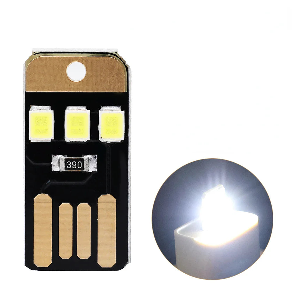 POCKETMAN USB Card Light – 6 LED Mini Pocket Night Light 5V