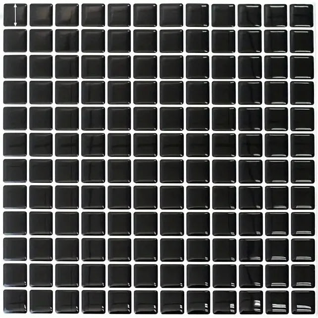 Drop-plastic mosaic wall stickers self-adhesive wall decoration stickers for foreign trade three-dimensional DIY home decoration Peaceful Pleasures Health and Wellness 5ps 6
