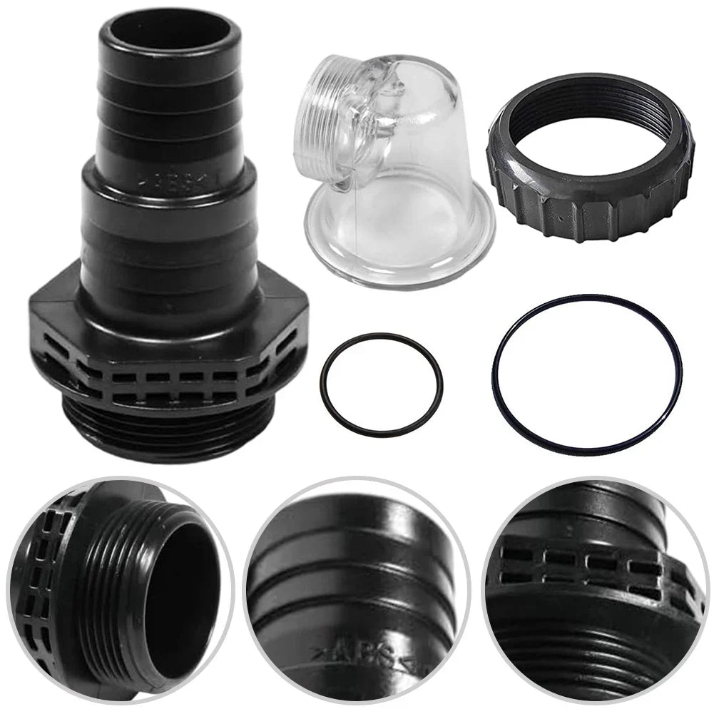 SPS50 Pool Pump Pre-Filter Lid Assembly – 5-Piece ABS Kit