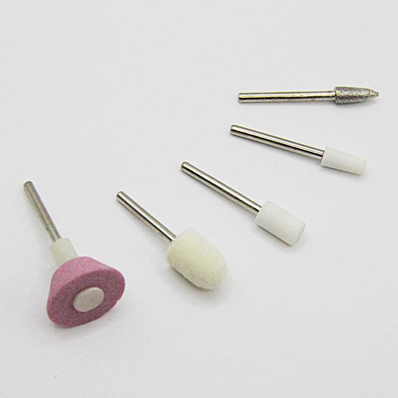5-Piece Nail Polishing Grinding Heads Set | Nail Drill Bits