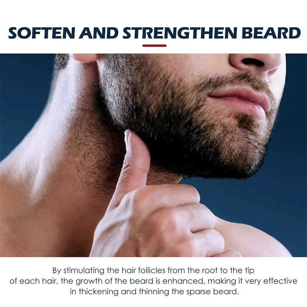 Beard Care Oil 30ml – Thickening & Strengthening Beard Serum for Men Peaceful Pleasures Health and Wellness
