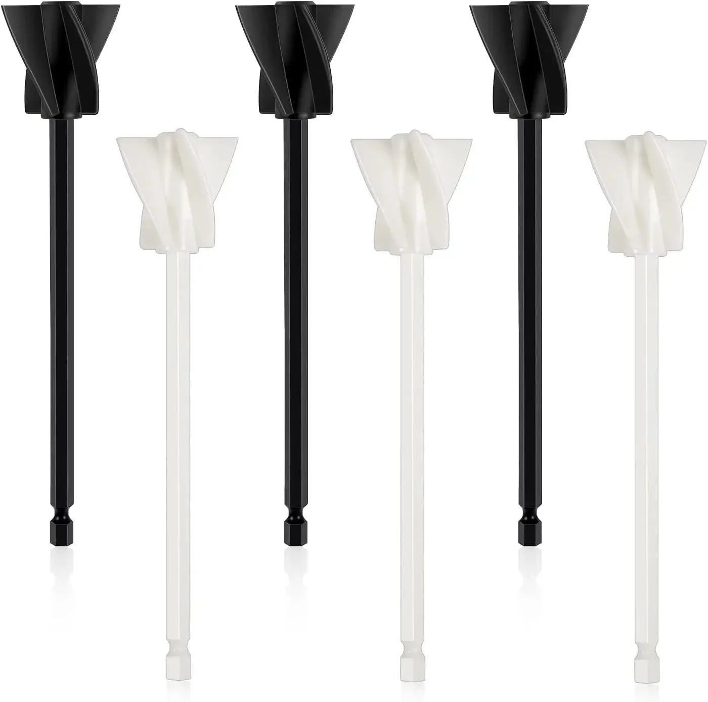 Epoxy Resin Mixer Drill Attachment | Spiral Stirring Paddle 2–4pc Drill Mixer Attachment Peaceful Pleasures Health and Wellness