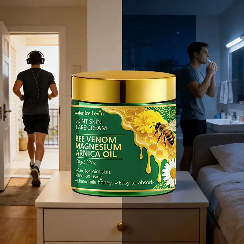 Bee Venom & Arnica Oil Body Cream – Magnesium & Collagen