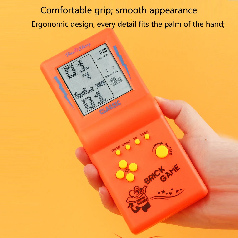 Large Screen Tetris Games Console Retro Nostalgic Classic Handheld Games Console Electronic Toys Retro Handheld Games Player New Peaceful Pleasures Health and Wellness