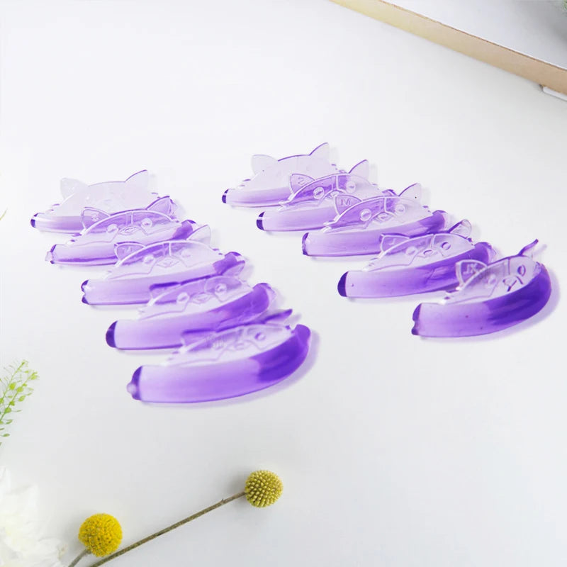 5 Pairs C Curl Silicone Lash Lift Shapes Adhesive Eyelash Perm Sticks Guard – 3D Lash Shaper Makeup Supplies Peaceful Pleasures Health and Wellness