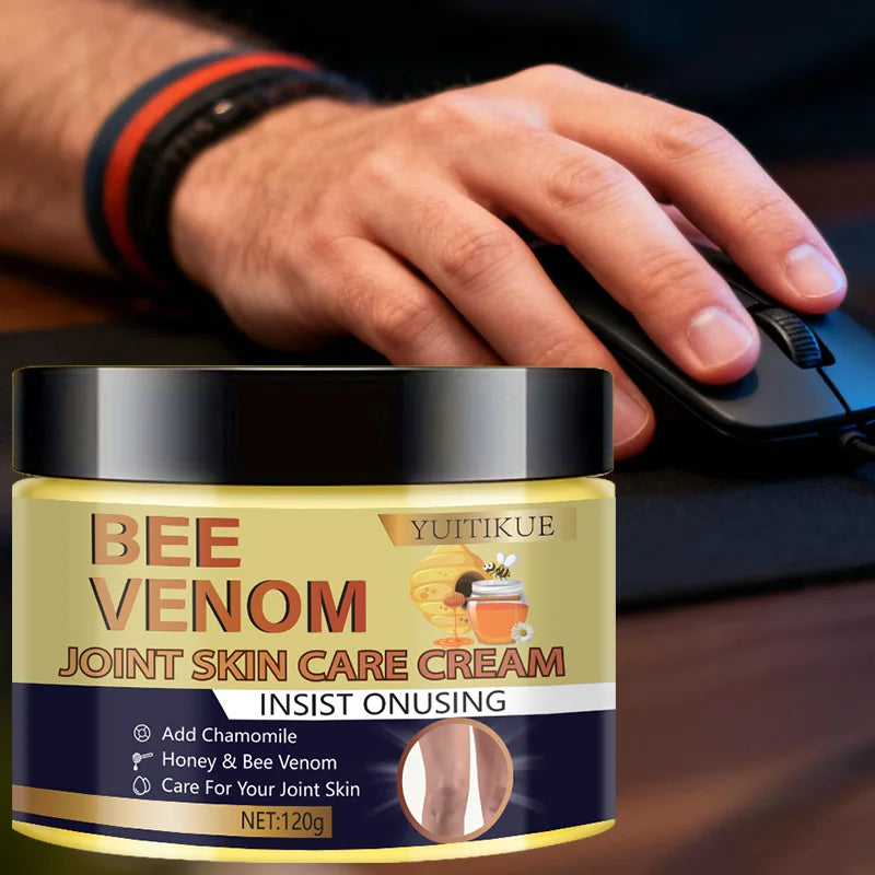 Joint skin care cream, deeply moisturizes and nourishes the skin. The cream is gentle and non-irritating. Peaceful Pleasures Health and Wellness