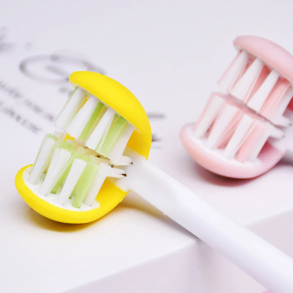 Kids U-Shaped 3D Toothbrush | Soft Silicone | Ages 4–12