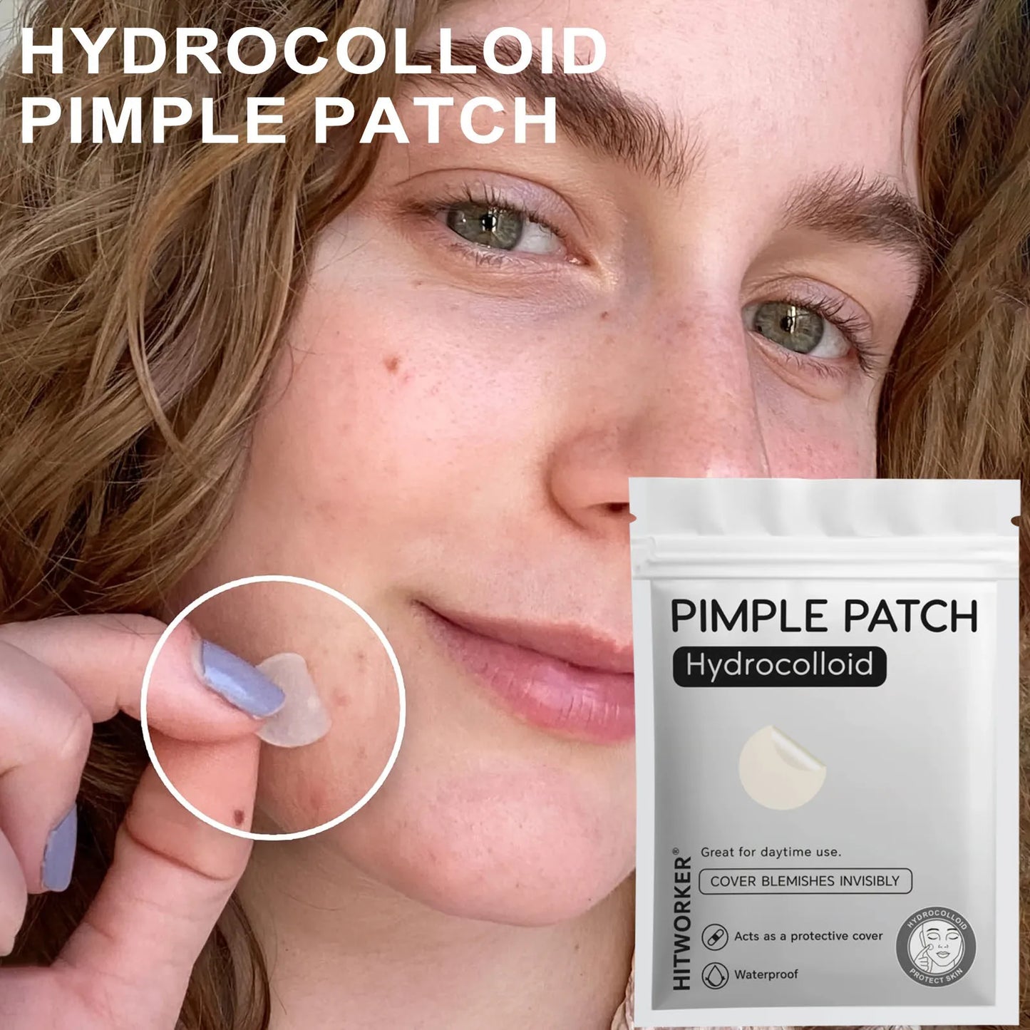 Bulk Hydrocolloid Acne Patches – Alcohol-Free | 144–576 Count