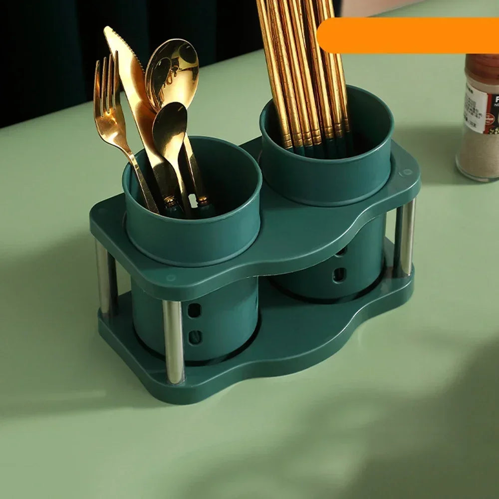Kitchen Utensil Organizer Rack | Knife, Spoon & Fork Holder