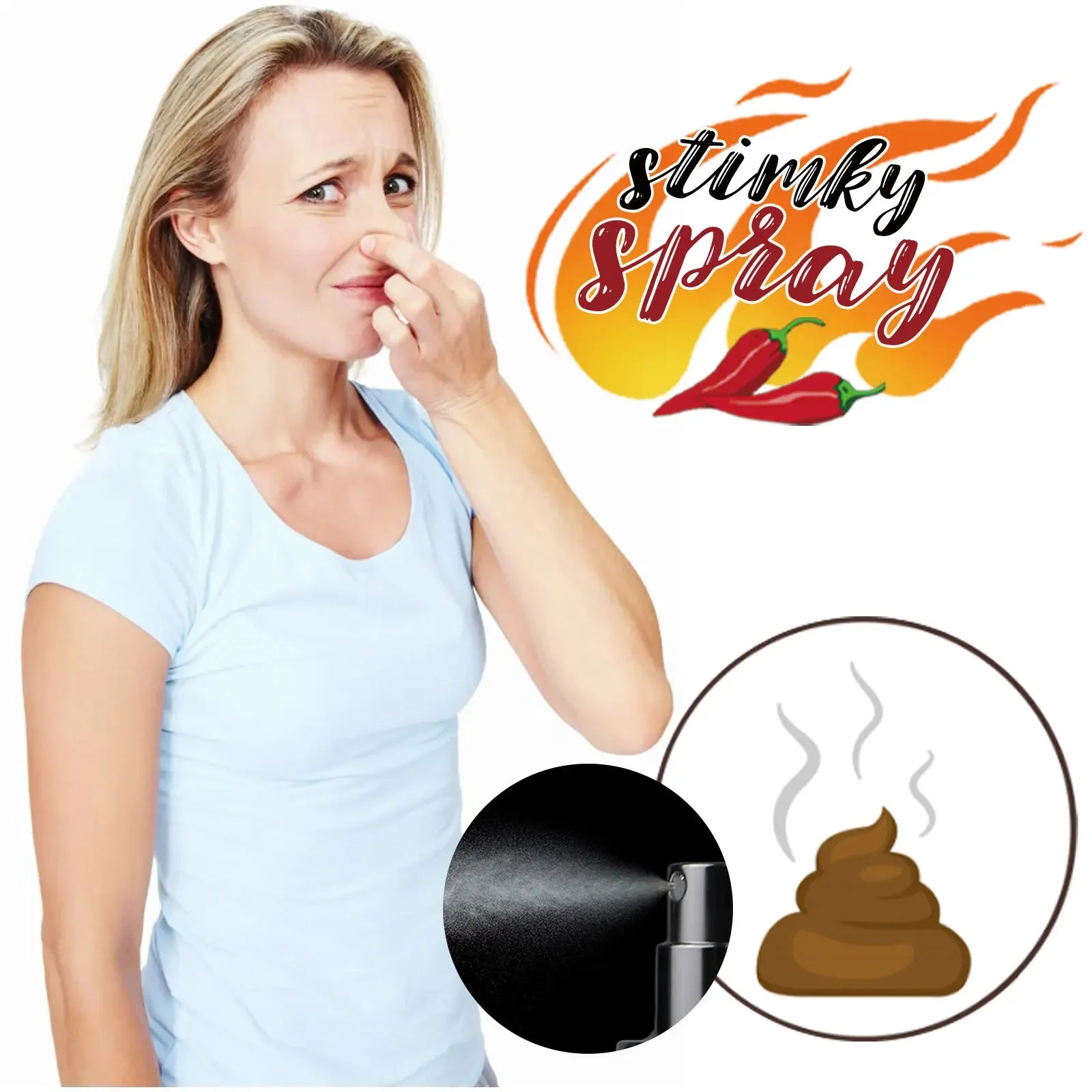 Liquid Fart Spray Terrible Smell Long Lasting Extra Strong Stinky Ass Prank Toy Joke Party Hilarious Gag Gifts Ass Fart Spray Peaceful Pleasures Health and Wellness