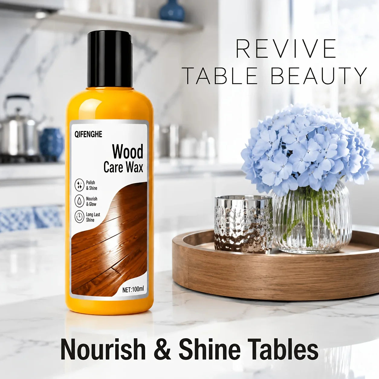 Wood Revitalizing Wax | High Gloss Floor & Furniture Polish