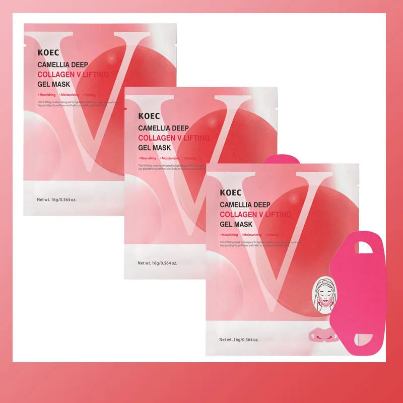 V-Lift Collagen Face Sculpting Mask – Firming & Contouring Band