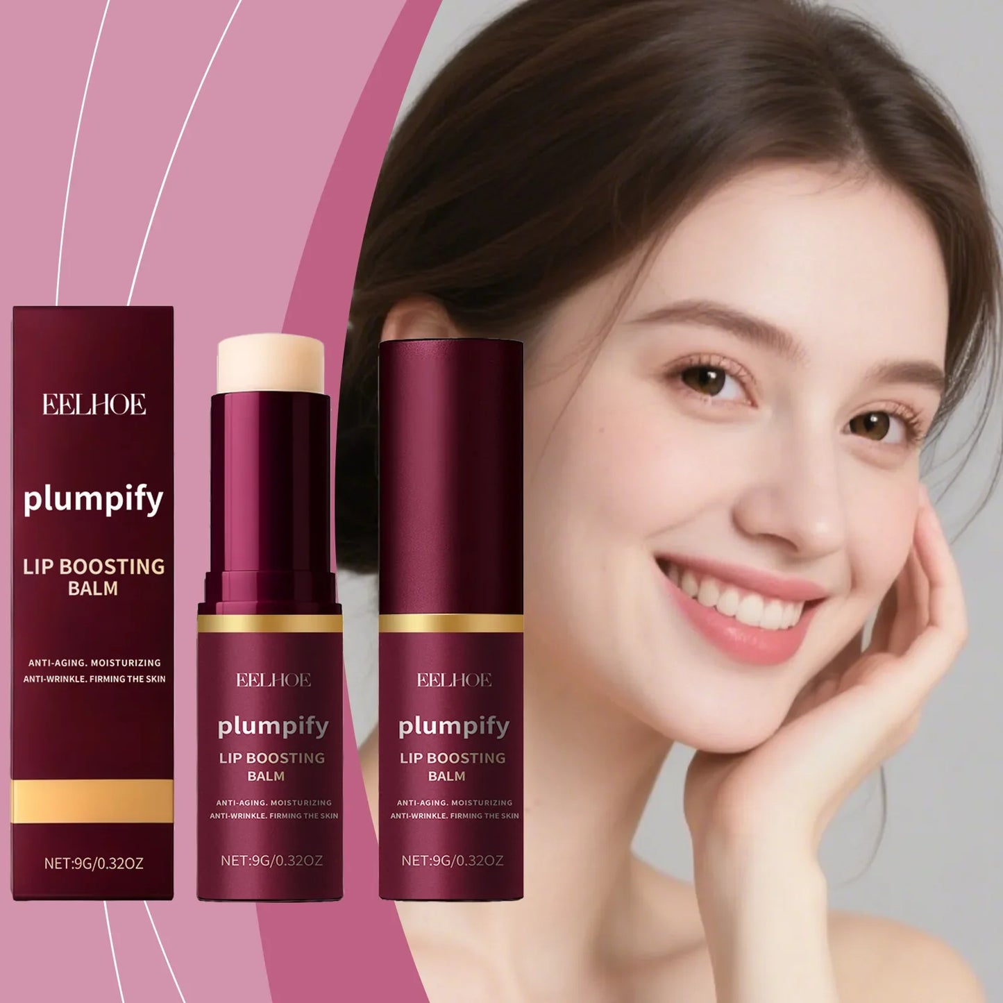 Plumping Lip Balm – Silky, Moisturizing & Non-Sticky Daily Use