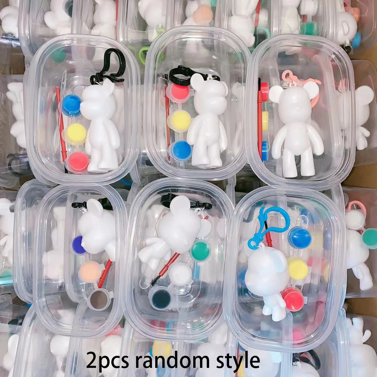 Bview Art Random 2 Kids DIY Craft Fluid Bear Doodle Toy Violent