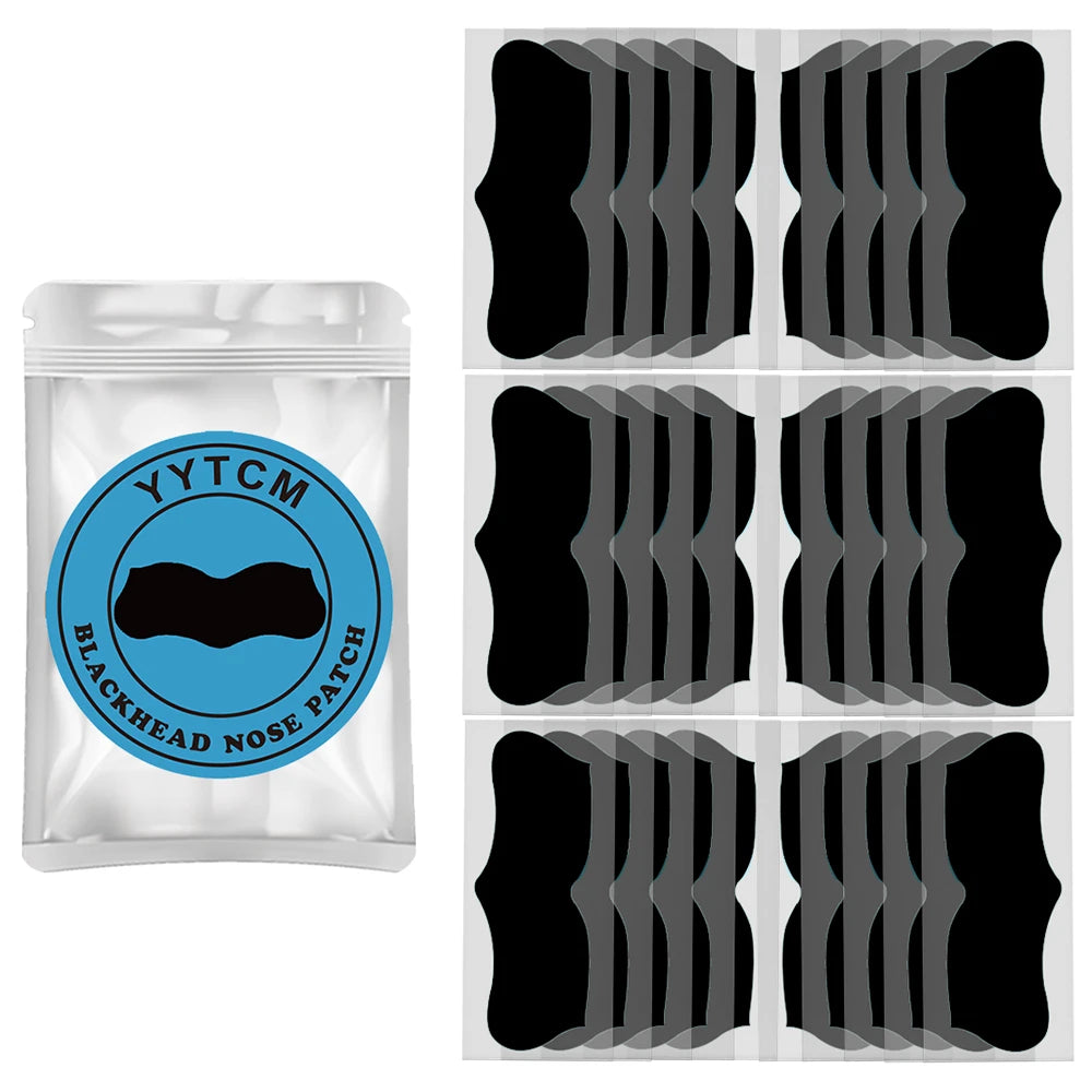 Large Size Black Nose Strips Bamboo Charcoal Blackhead Remover Deep Cleansing Pore Strips for Nose Care 5/10/15/20/30/50/100pcs Peaceful Pleasures Health and Wellness 30pcs