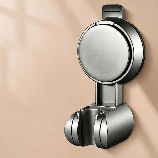 No-Drill Suction Cup Shower Head Holder – Adjustable Bracket Shower Head Holder Peaceful Pleasures Health and Wellness