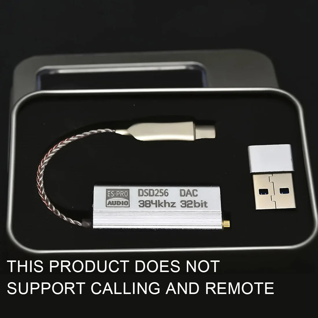 -ABDH DAC ES9318 USB Type C Headphone Adapter Hifi Decoding AMP Adapter Sound Card For Android Type C To 3.5MM Peaceful Pleasures Health and Wellness