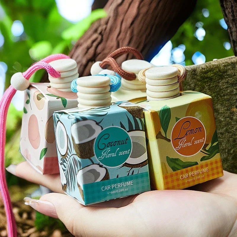 Woody Lemon Car & Home Air Freshener – Long-Lasting Scent