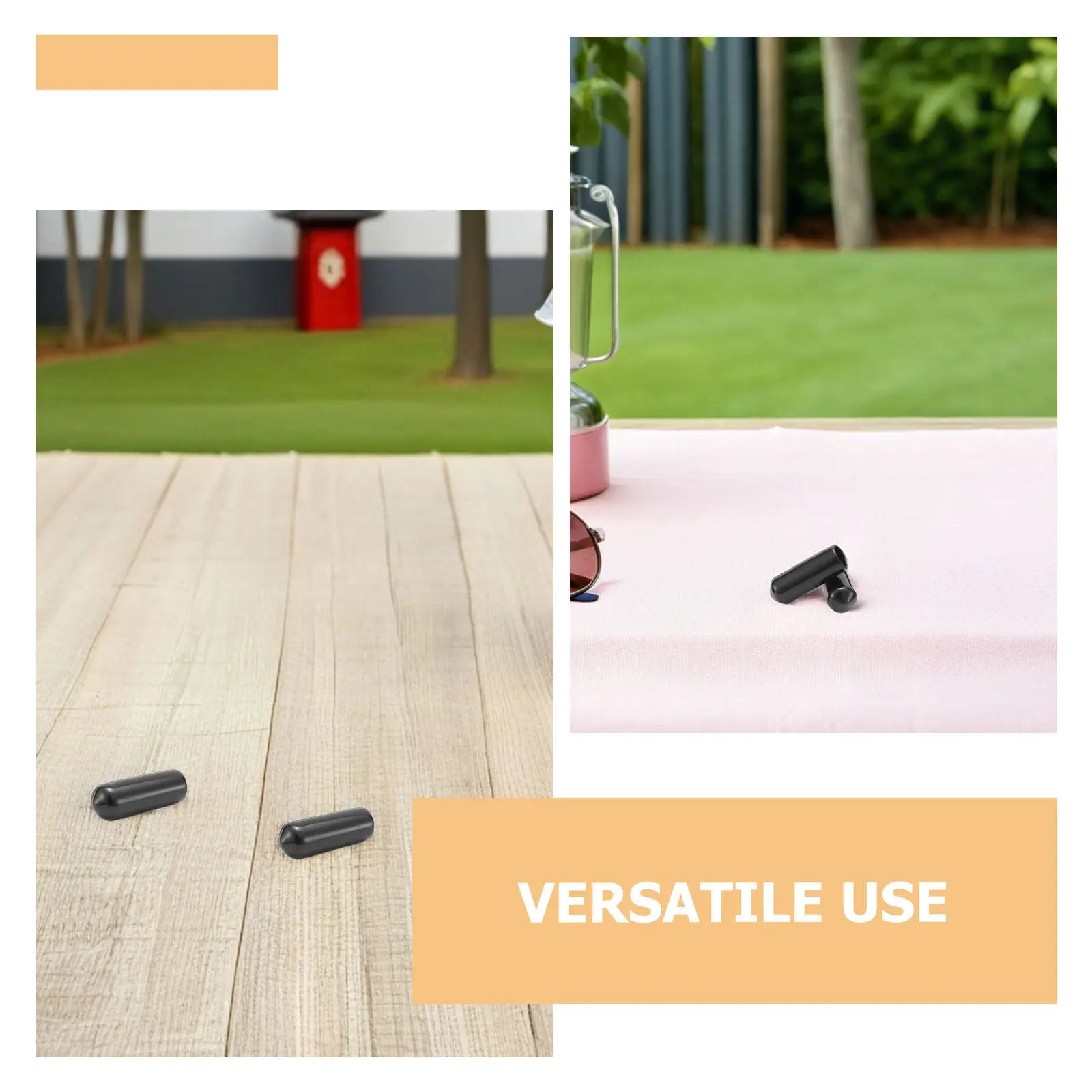 15Pcs Tent Stake Rubber Protective Caps Soft Sleeve Hiking Walking Pole Tips Outdoor Buffer End Grip Cover Connenctor Cover Peaceful Pleasures Health and Wellness