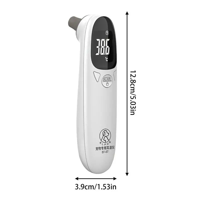 Non-Contact Digital Pet Ear Thermometer for Dogs & Cats