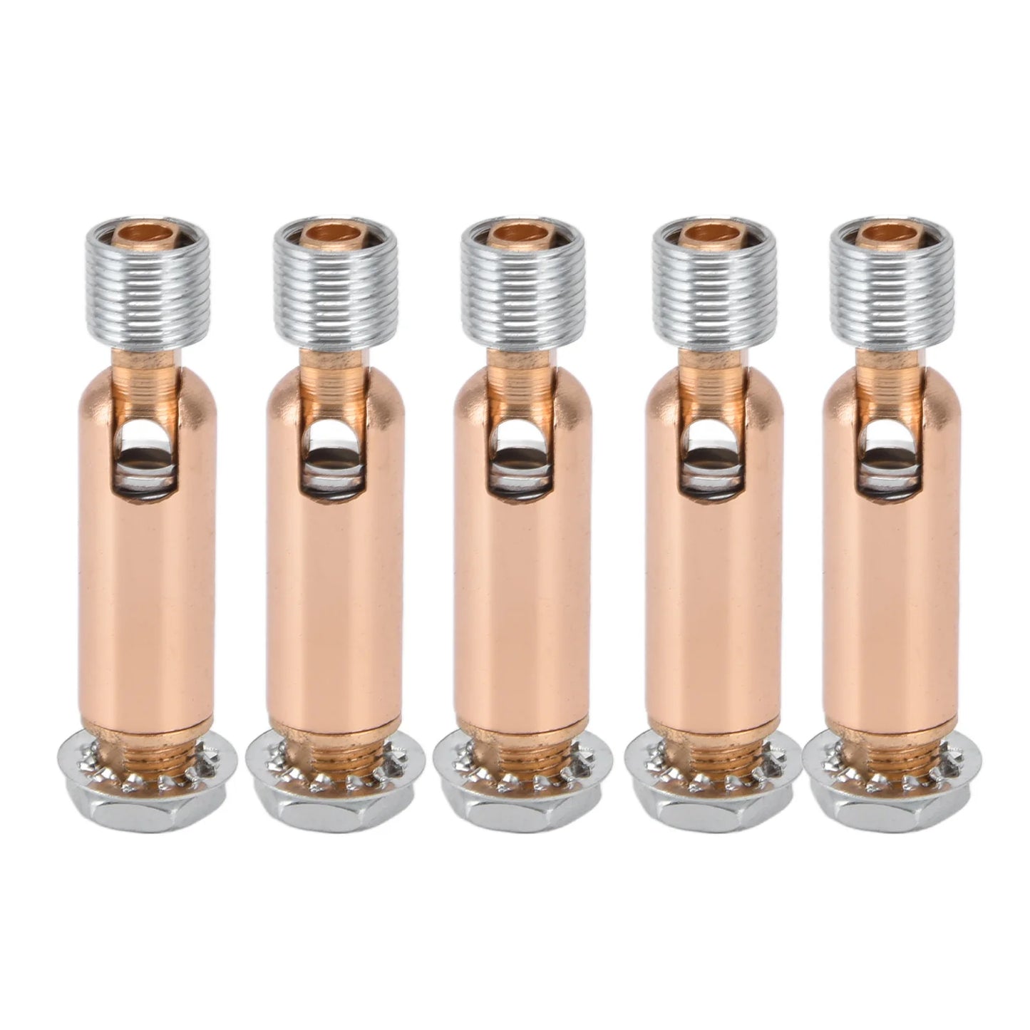 Sloped Ceiling Chandelier Adapter M10 External Gear 180° Adjustment Electroplating Sloped Ceiling Lamp Adapter for Peaceful Pleasures Health and Wellness rose gold