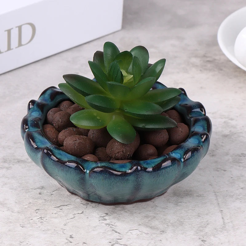 1 Piece 10*3.4cm Purple Sand Flower Pot With Holes Breathable Plant Home Decoration Ornaments Горшки Для Бонсай С Отверстиями Peaceful Pleasures Health and Wellness