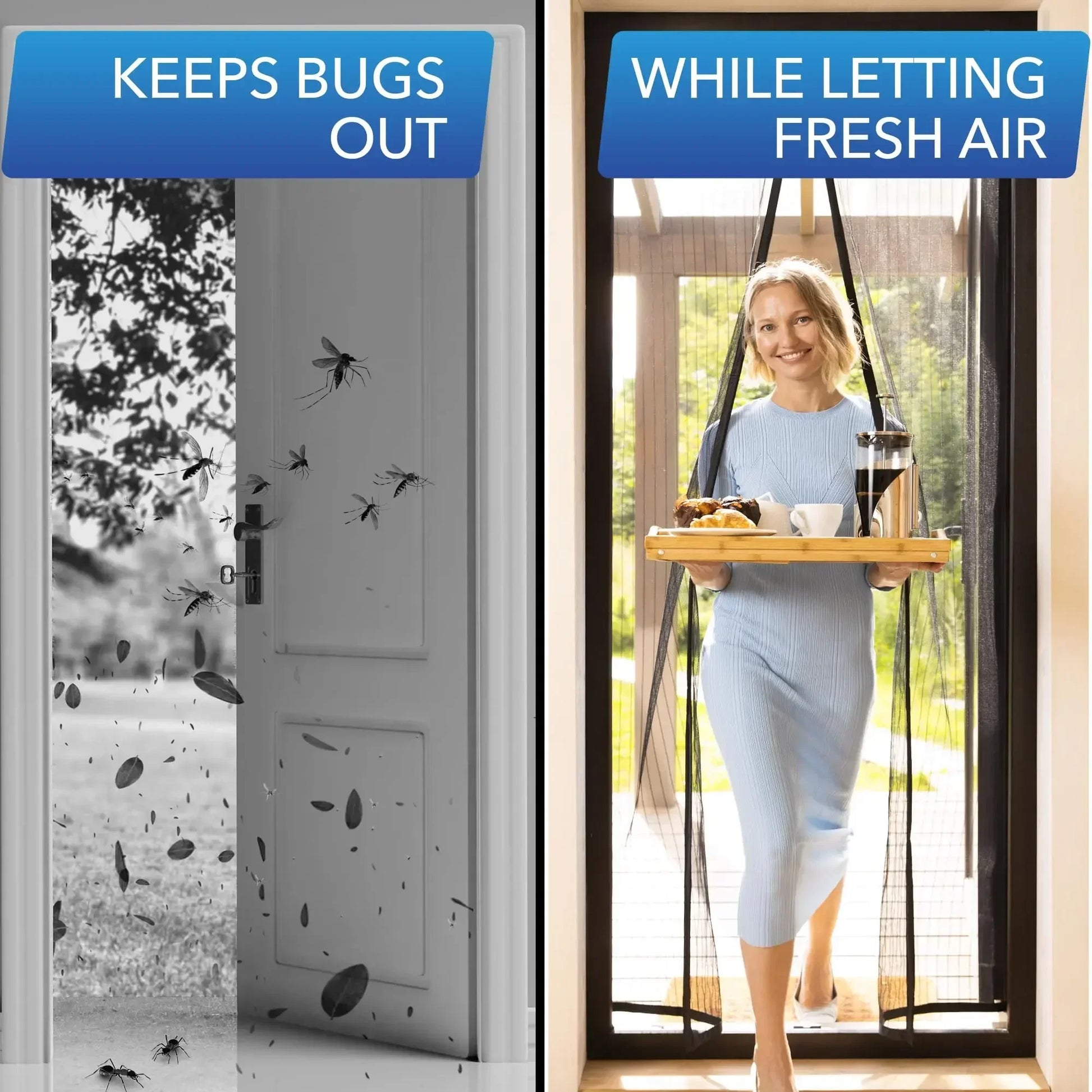 Door Mosquito Net Screen Mosquitoes Moustique Curtain For House Home Mesh Magnetic Automatic Curtains Anti Fly Insect Mosquitera Peaceful Pleasures Health and Wellness