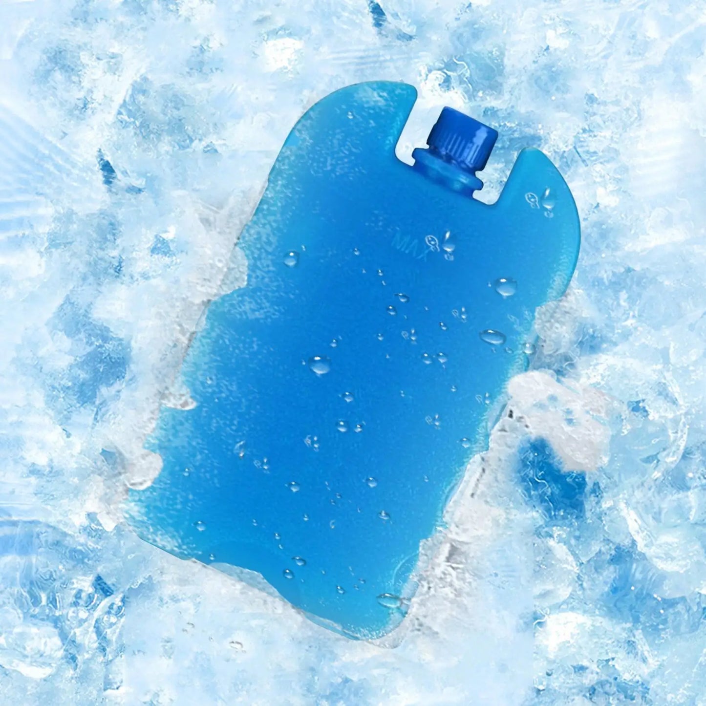 Reusable Ice Crystal Cooler Pack – 300ml Leak-Proof Ice Pack