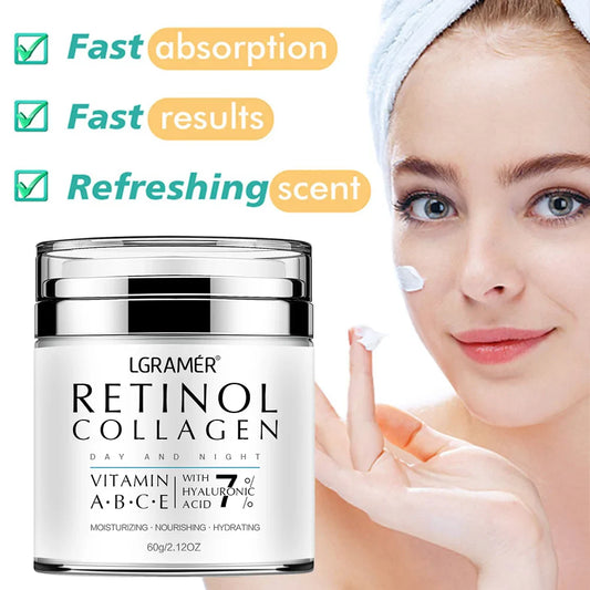 REAROYA Retinol Face Cream – Collagen & Hyaluronic Acid 60ml Retinol Face Cream Oasis Select