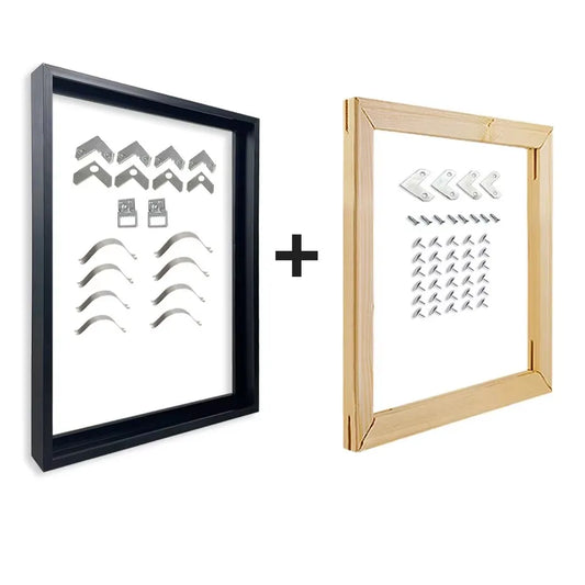 Canvas Metal Painting Frame Wall Art Modern Wall Art Decoration Combination of Aluminum alloy And Wooden Inner Frame Peaceful Pleasures Health and Wellness 70x140cm Silver