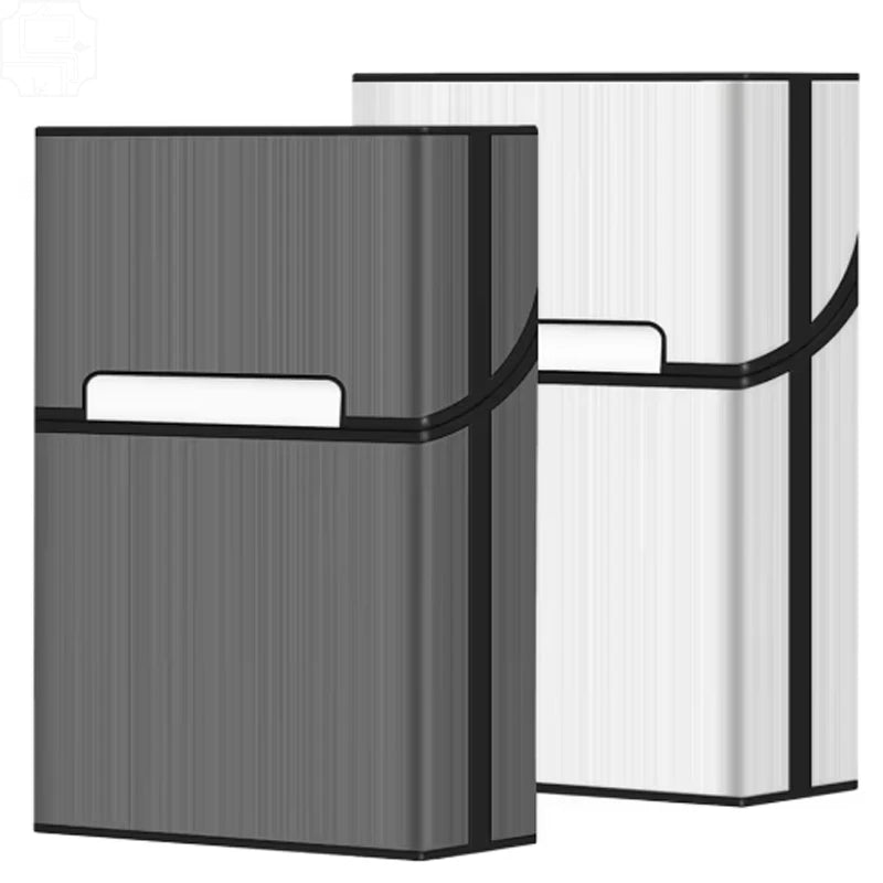 Portable Slim Aluminum Cigarette Case Regular King Holder Tobacco