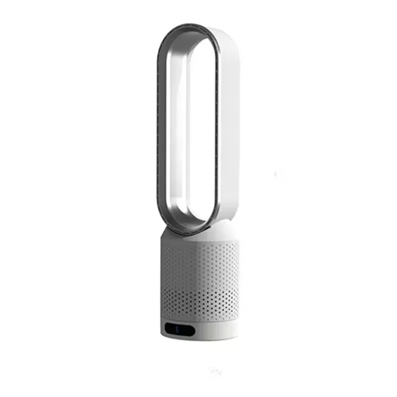 Leafless fan, household electric fan, no pages, silent air filter, circulating fan, bed head, floor standing desktop Peaceful Pleasures Health and Wellness
