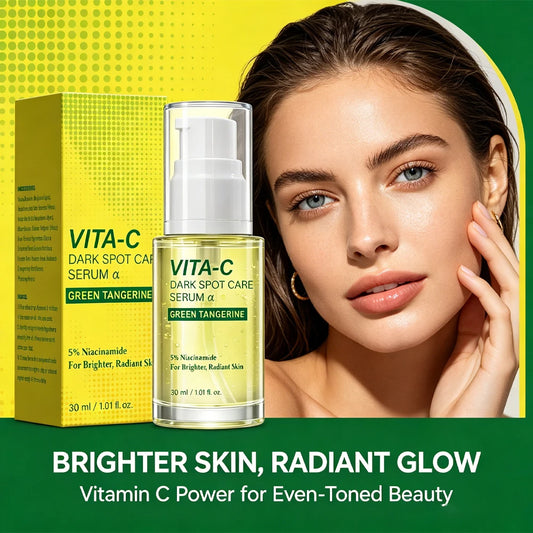 Green Tangerine Vitamin C Serum with Niacinamide, Helps Improve the Dull Skin for Radiant Skin,Korean Skincare, 30ml Peaceful Pleasures Health and Wellness