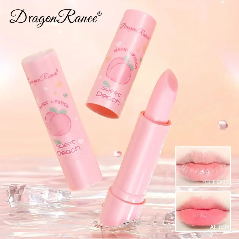 Dragon Ranee Color-Shift Peach Jelly Lip Balm – Tinted & Long-Lasting