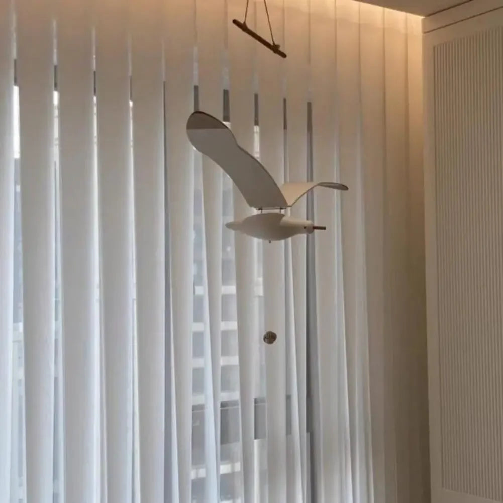 Wooden Seagull Wall Hanging Mobile | Nursery & Room Decor