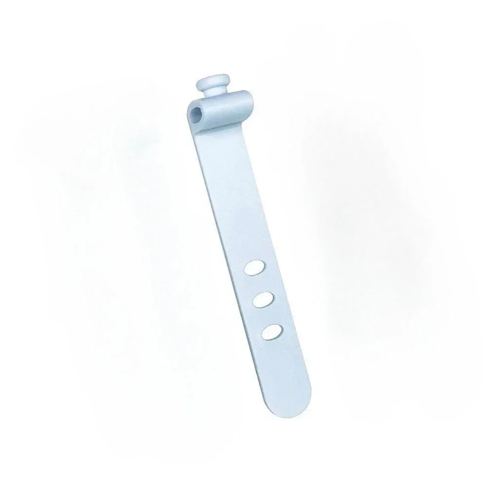Silicone Cable Organizer Clips & Cord Ties – 5 Colors, 1/5/10 Pcs