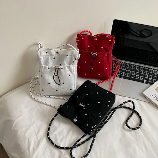Bohemian Mini Crossbody Phone Bag & Wallet Purse for Women Mini Crossbody Bag Peaceful Pleasures Health and Wellness