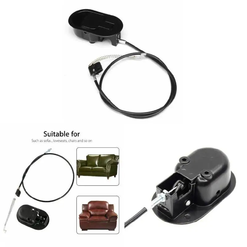 Metal Recliner Handle Replacement Parts Pressure Bar Pull Cable Chair Switch Wire for Most Major Chair Brands Peaceful Pleasures Health and Wellness