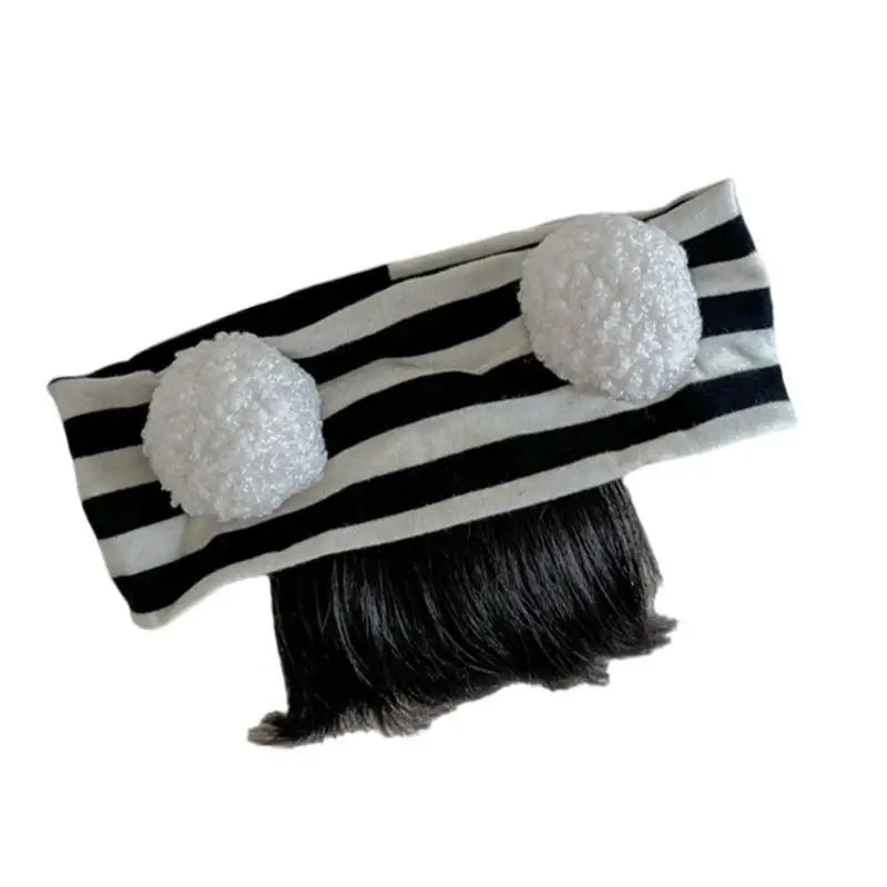 Baby Girls Hairband with Bangs – Cute Infant Headpiece