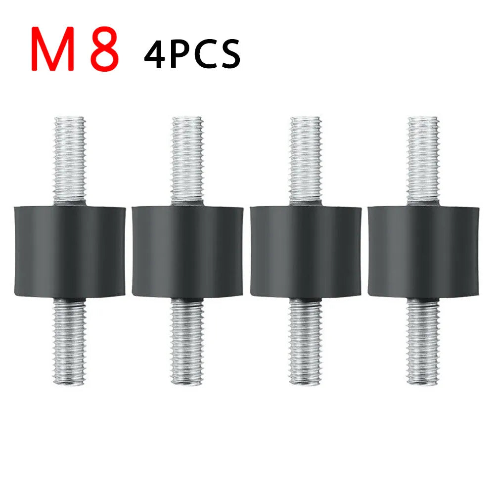 4 X Rubber Buffer Vibration Damper Silent Block Metal Protects