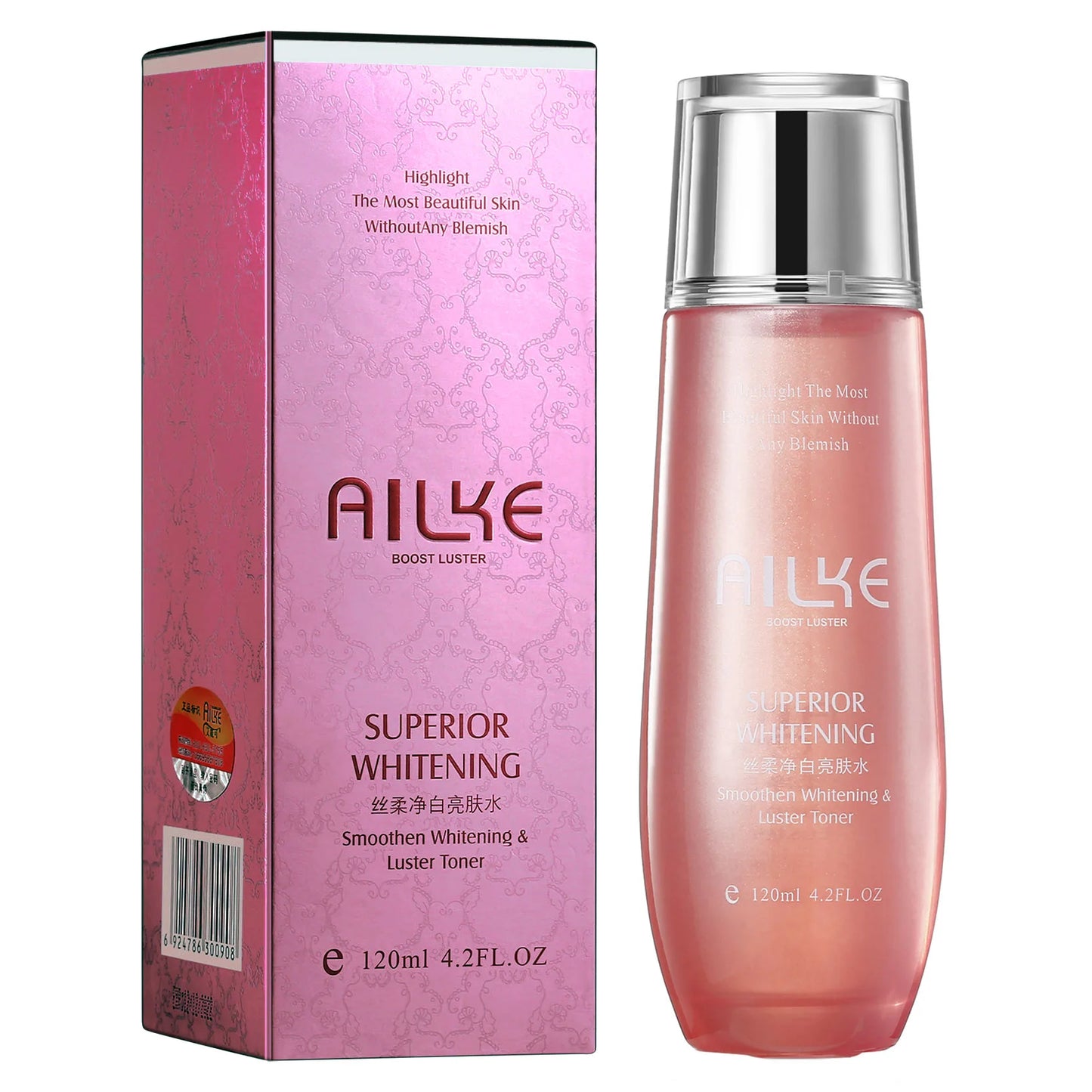 AILKE Rosewater Toner – Vitamin C Brightening & Moisturizing