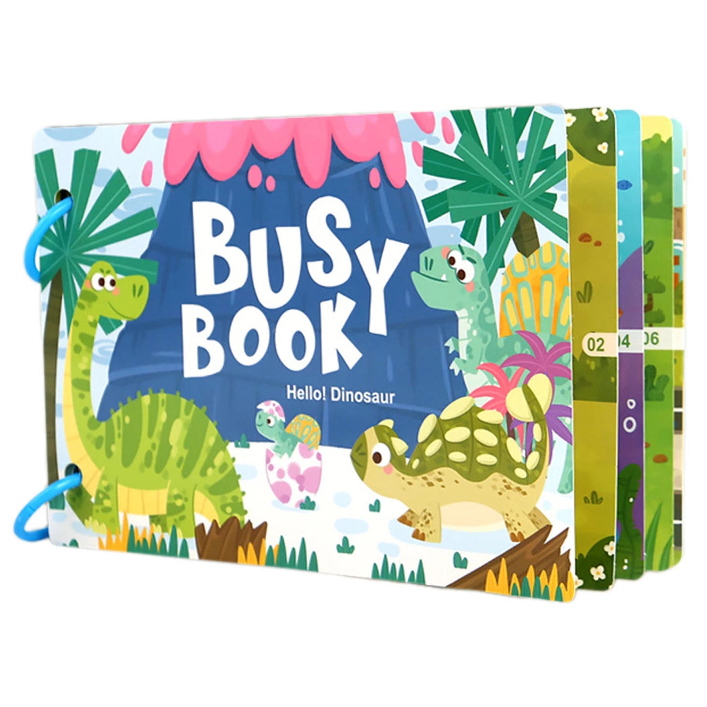 Kids Farm Letter Sticker Book – Reusable Montessori Busy Book
