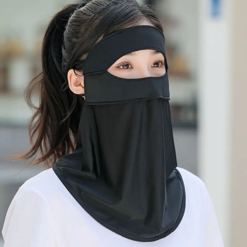Full-Face Sunscreen Veil – UPF 50+ Outdoor Sun Protection Peaceful Pleasures Health and Wellness