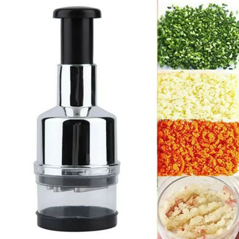 Kitchen Portable Magic Onion Chopper Food Vegetable Garlic Onion Dicer Mincer Cutter Peeler Accessories Household Supplies Tools Peaceful Pleasures Health and Wellness