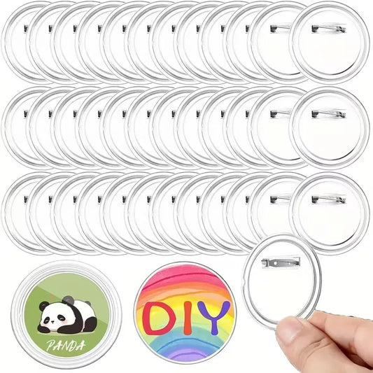 DIY Badge Making Kit – Acrylic Flip Pin Brooch 25mm & 58mm DIY Badge Making Kit Peaceful Pleasures Health and Wellness