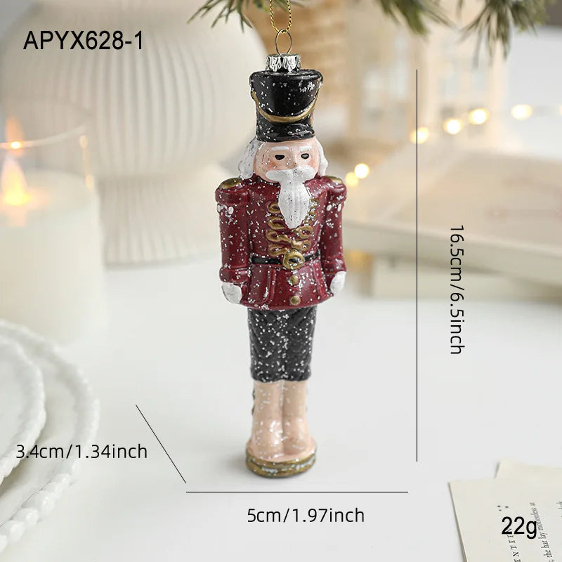Soldier Nutcracker Christmas Tree Ornament | 15cm Hanging