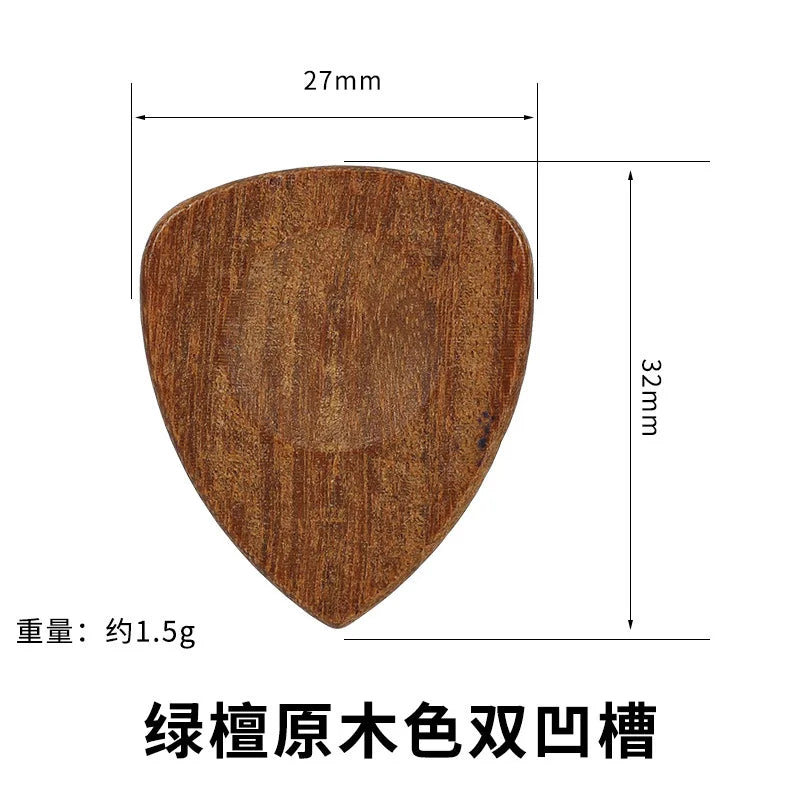 Wood Guitar Pick Electric Parts Premium Guitarpicks Enhancing Grip